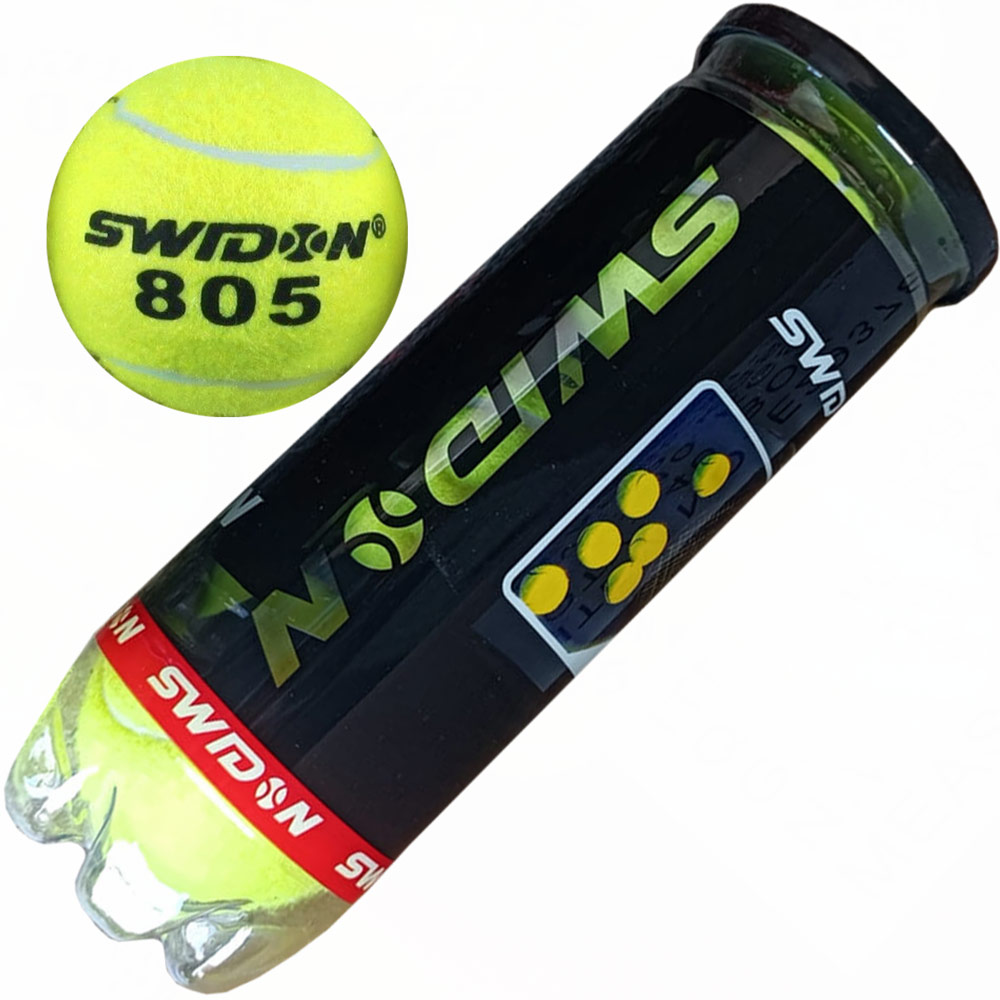 Мячи для большого тенниса Swidon 805 3 штуки (в тубе) E29378 1000_1000