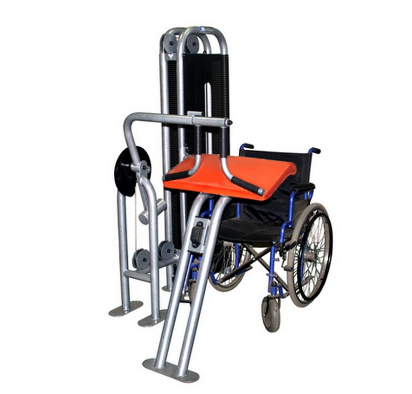 Трицепс-машина для инвалидов-колясочников Hercules А-111i 4265 837_800