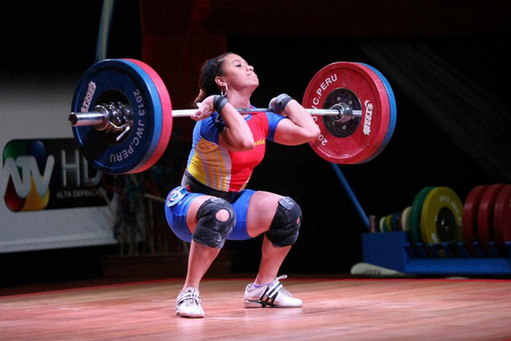 Штанга женская DHS Olympic 135 кг, для соревнований, аттестованная IWF 1050_700