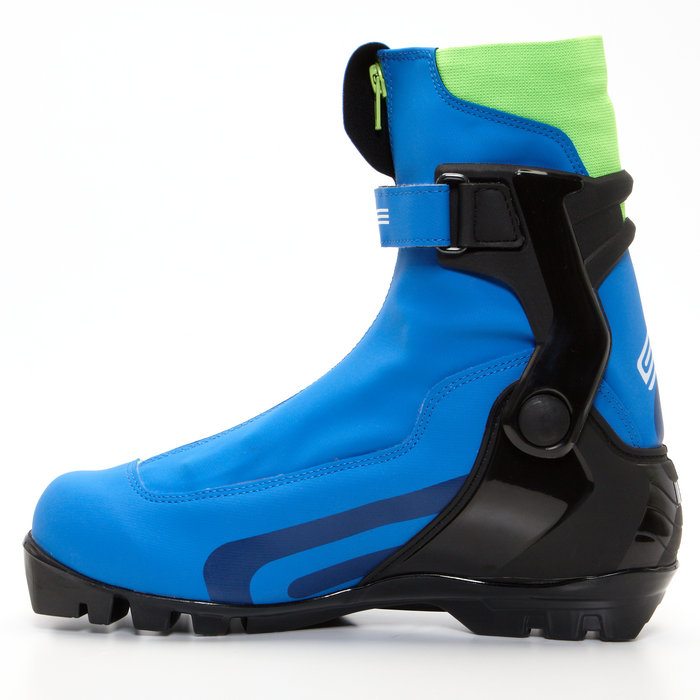 Лыжные ботинки SNS Spine RC Combi 486 синий/черный/салатовый 700_700