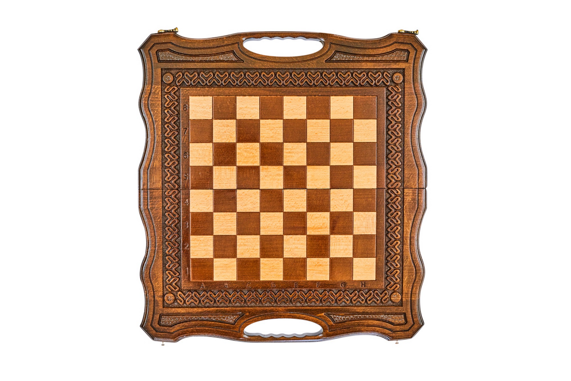 Шахматы + нарды резные Бриз 2 50 Haleyan kh144-5 2000_1333