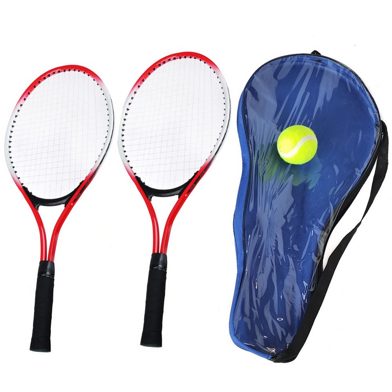 Набор для большого тенниса Sportex Мини E33484 (2 ракетки, чехол+мяч) 800_800