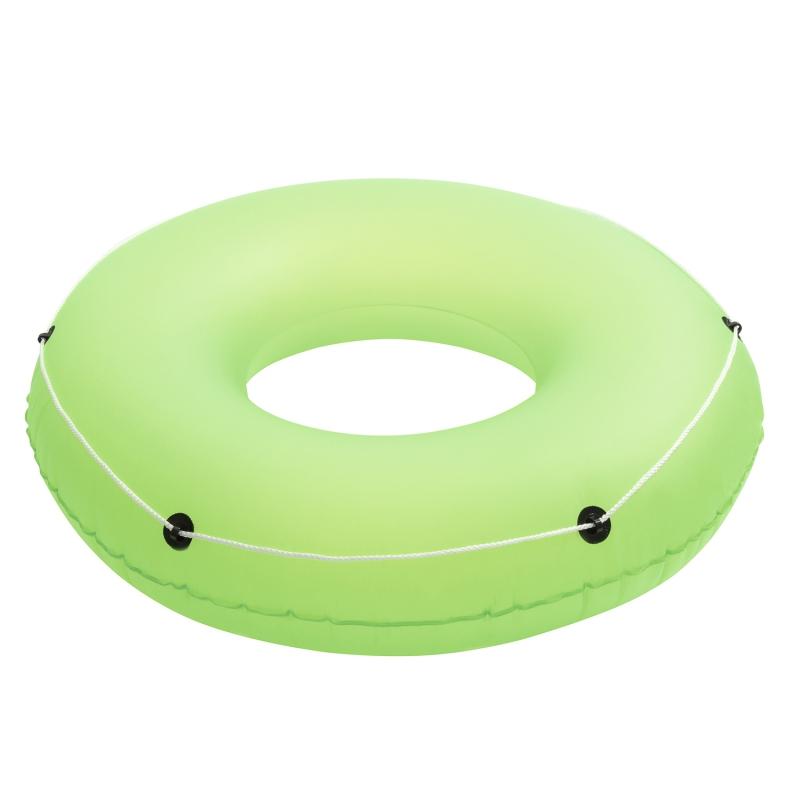 Надувной круг для плавания со шнуром, 119 см, три цвета, от 12 лет Bestway 36120 800_800