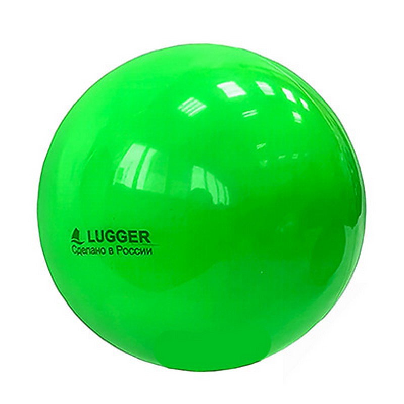 Мяч для художественной гимнастики однотонный d19см зеленый 800_800