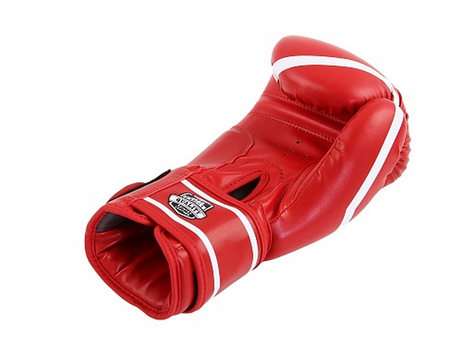 Боксерские перчатки Jabb JE-2015/Basic 25 красный 6oz 933_700