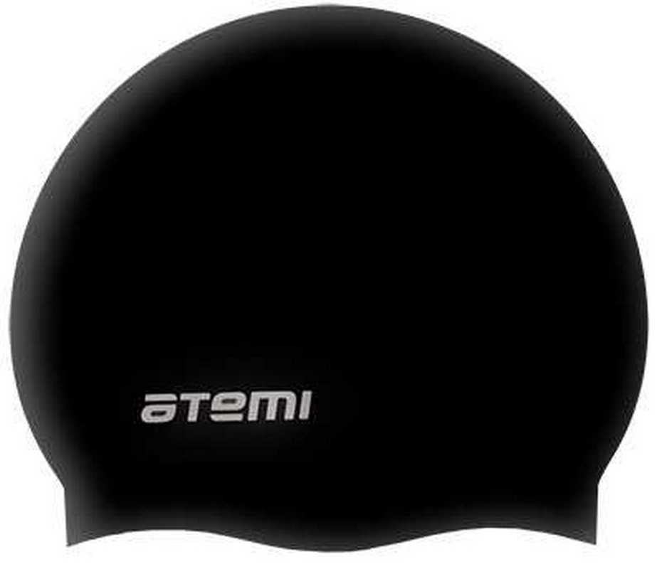 Шапочка для плавания Atemi SC301 силикон, черный 930_800