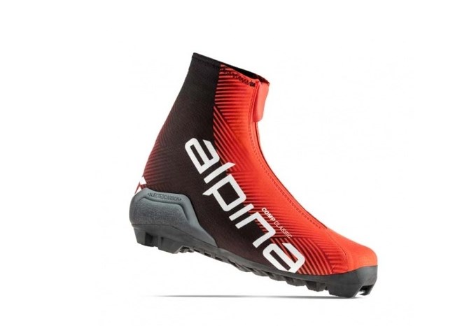 Лыжные ботинки Alpina NNN Comp Classic (5372-1B) (красный/черный) 677_466