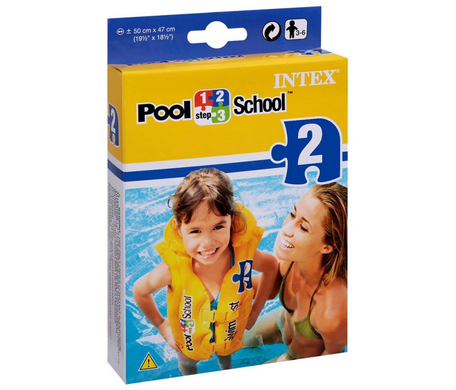 Надувной жилет для плавания Intex Pool School 58660 935_800