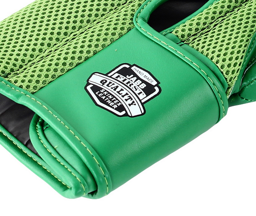 Боксерские перчатки Jabb JE-4056/Eu Air 56 зеленый 10oz 831_700
