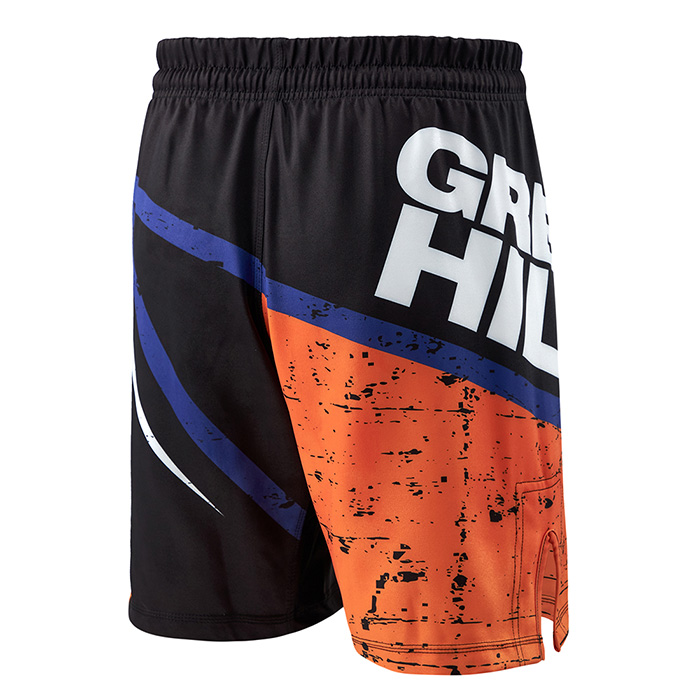 Шорты для MMA Green Hill MMS-3851, сине-оранжевые 700_700