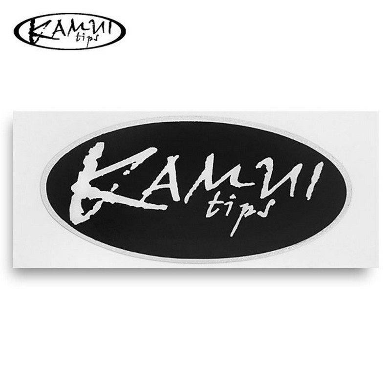 Стикер самоклеющийся Kamui 7×3,5см черный 05240 800_800