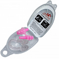 Комплект для плавания беруши и зажим для носа Sportex C33553-2 розовые 120_120