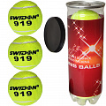 Мячи для большого тенниса Swidon 919 3 штуки (в тубе) E29379 120_120