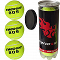 Мячи для большого тенниса Swidon 805 3 штуки (в тубе) E29378 120_120