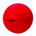 Мяч для художественной гимнастики однотонный d19см красный 120_120