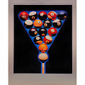 Постер Balls in Blue 07969 вертикальный 76×60см, цветной 120_120