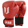 Боксерские перчатки Jabb JE-2021A/Basic Jr 21A красный 6oz 120_120