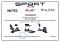Сертификат на товар Ремень для йоги Aerofit 2 металлических кольца AFYGS серый
